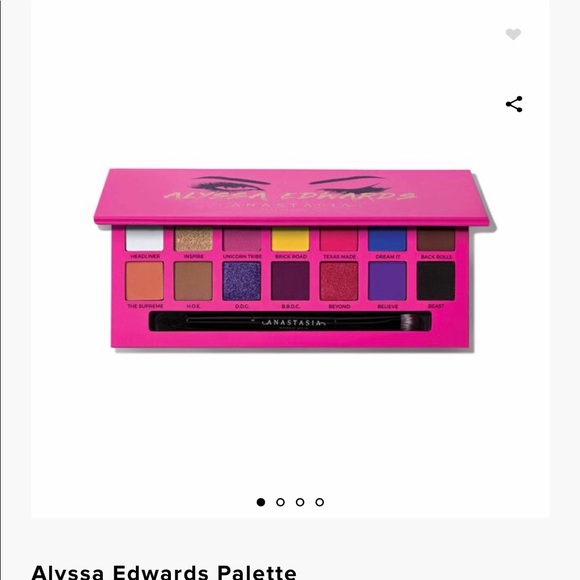 Anastasia Beverly Hills Other - Alyssa Edwards eyeshadow pallet